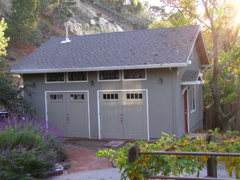 Custom-Work Shed CalPreCutHomes